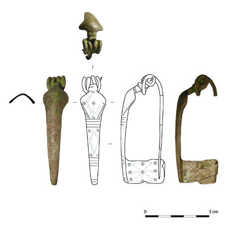 Fig. 5 - Fibule datée du IIIe siècle ap. J.-C.